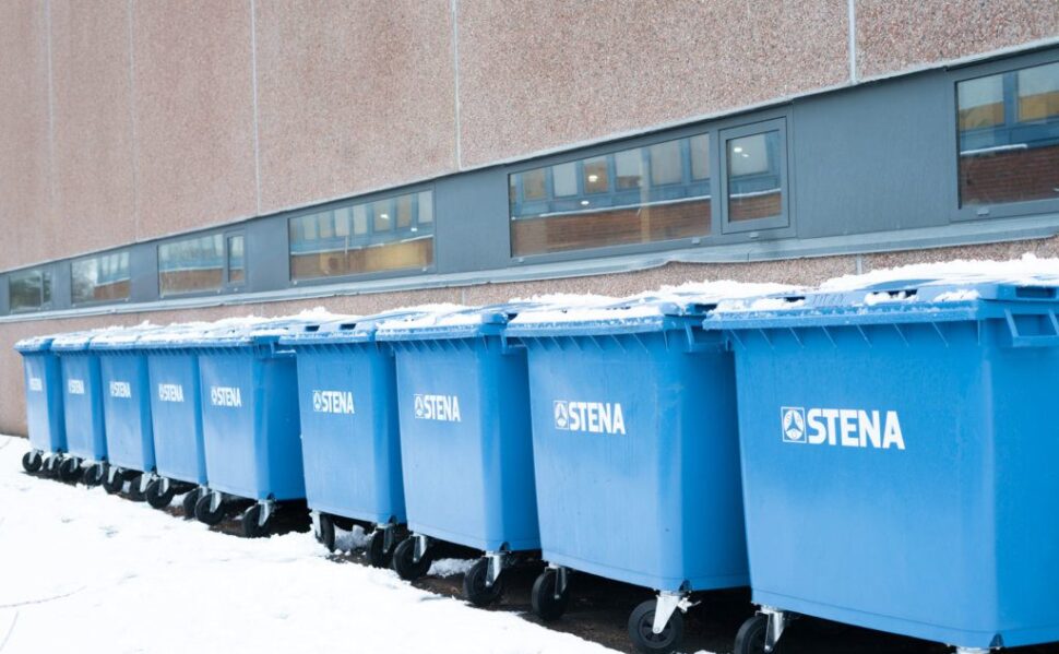 Stena containers used for recycling